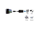 ROLINE Câble prolongateur actif Repeater USB 3.2 Gen 1, noir, 5 m