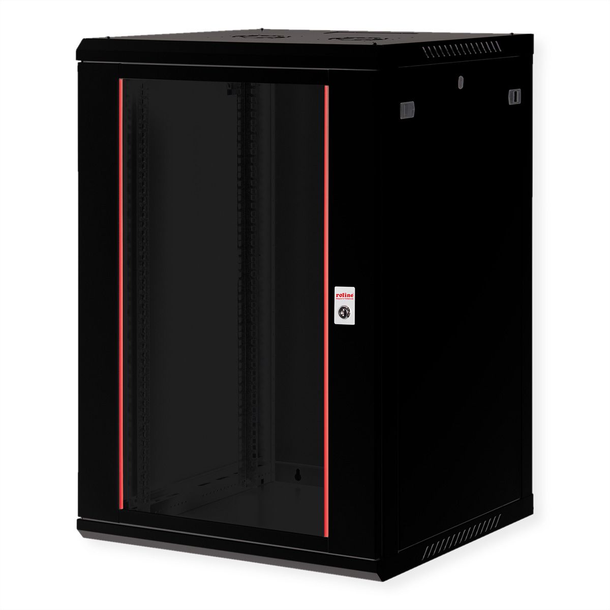 ROLINE 19" Boîtier mural Basic Plus 18U, 600x600 LxP noir