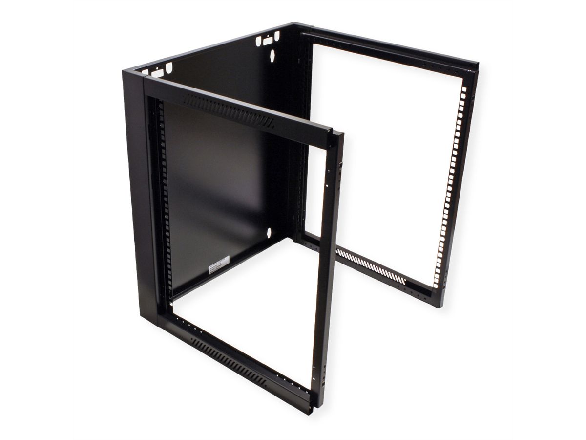VALUE Armoire murale 12 UH (HxLxP) 640x570x600 mm, noir