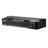 ATEN CM1942 Mini-commutateur KVM matriciel Boundless double écran DisplayPort 4K à 2 ports