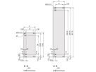 SCHROFF Plug-In Unit U-Profile Face avant pour IEL, IET, Type 2 Poignée, 6 U, 12 HP, 2,5 mm, Al, Anodisé frontal, Conducteur arrière