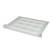 SCHROFF Tablette pour appareils 19", 1 U, RAL 7035