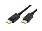 ROLINE GREEN Câble DisplayPort v2.1, 16K@60Hz, 80Gbit/s, UHBR20, DP M-M, noir, 1 m