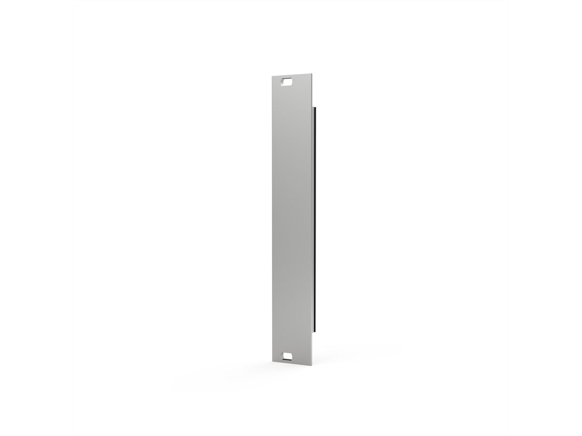 SCHROFF Face avant, profil en U, Refrofit Shielding, 3 U, 4 F, 2,5 mm, alu, face avant anodisée, face arrière conductrice