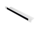 ROLINE 19" Passe-câbles, Avec brosse 1U gris