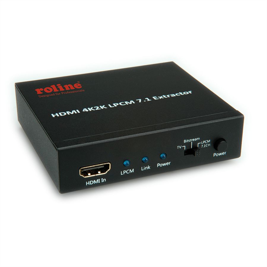 ROLINE Extracteur Audio HDMI 4K LPCM 7.1