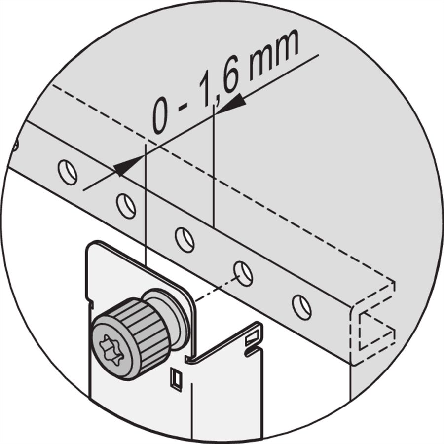 Module AMC SCHROFF avec poignée de traction, MTCA.4, simple compact, acier