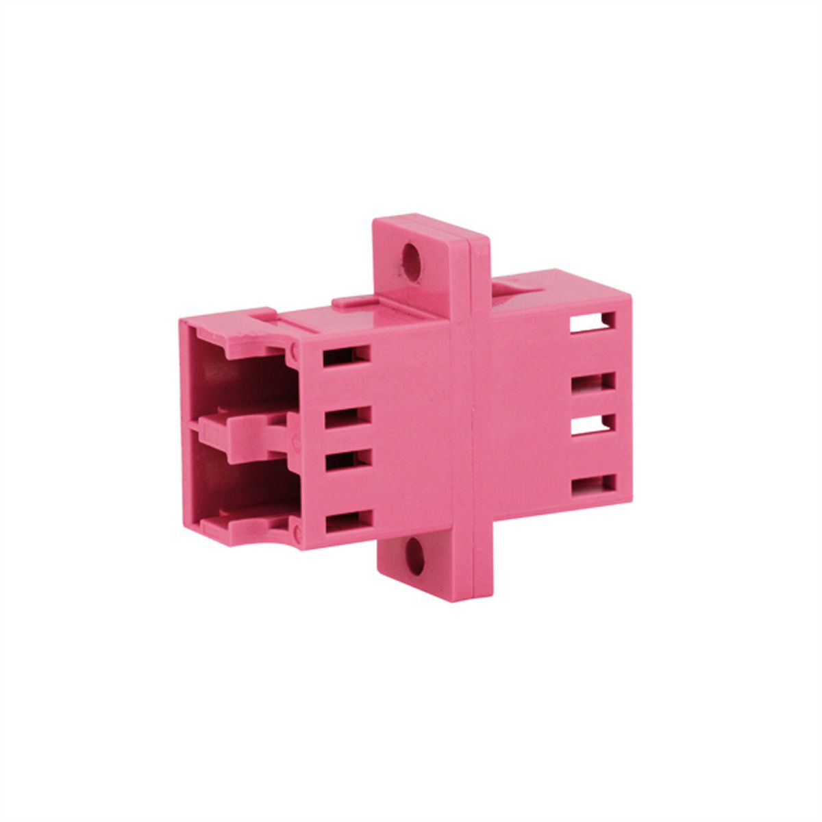 TELEGÄRTNER Coupleur LD Duplex, Multimode, Manchon en céramique, boîtier en plastique, violet, Z77
