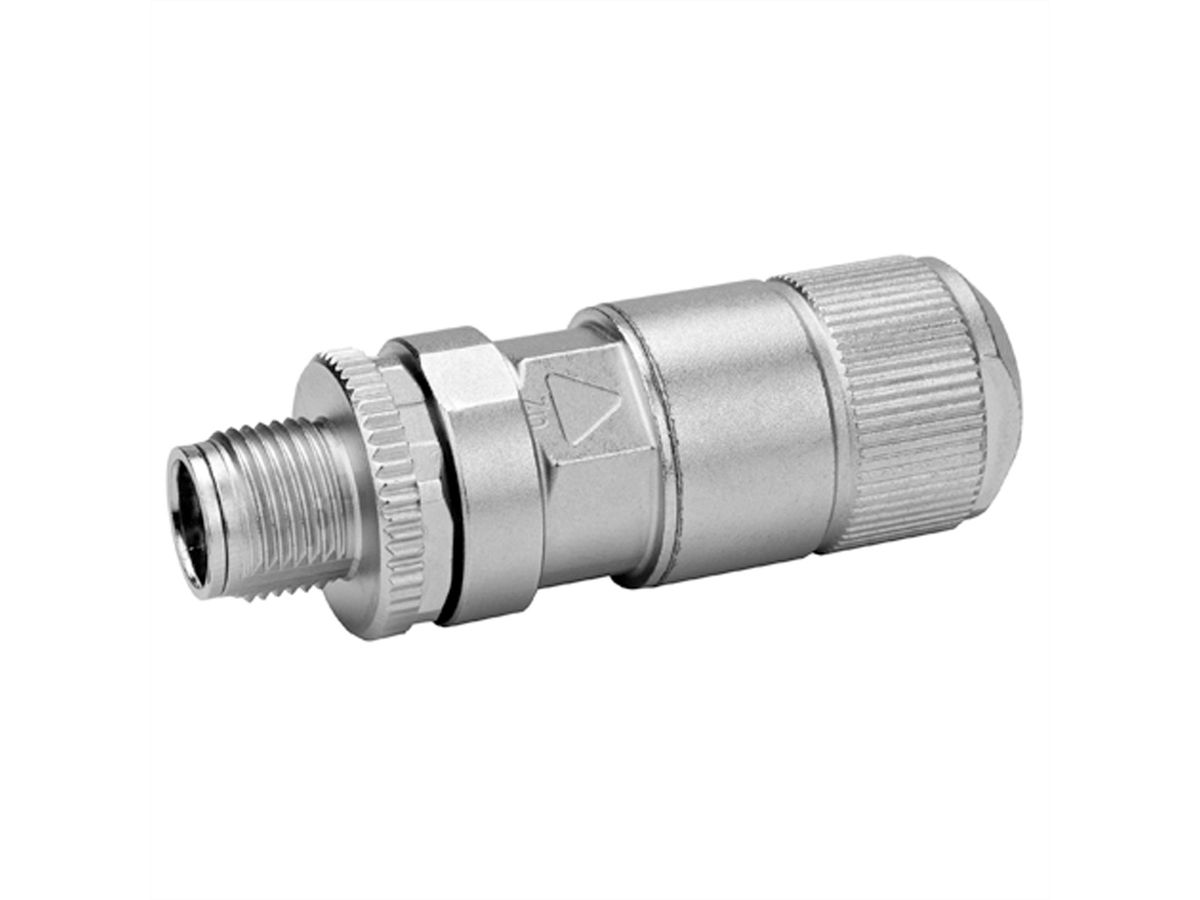 TELEGÄRTNER STX M12x1 KS code X Cat.6A , CP8X180-3-5IDC590FA000