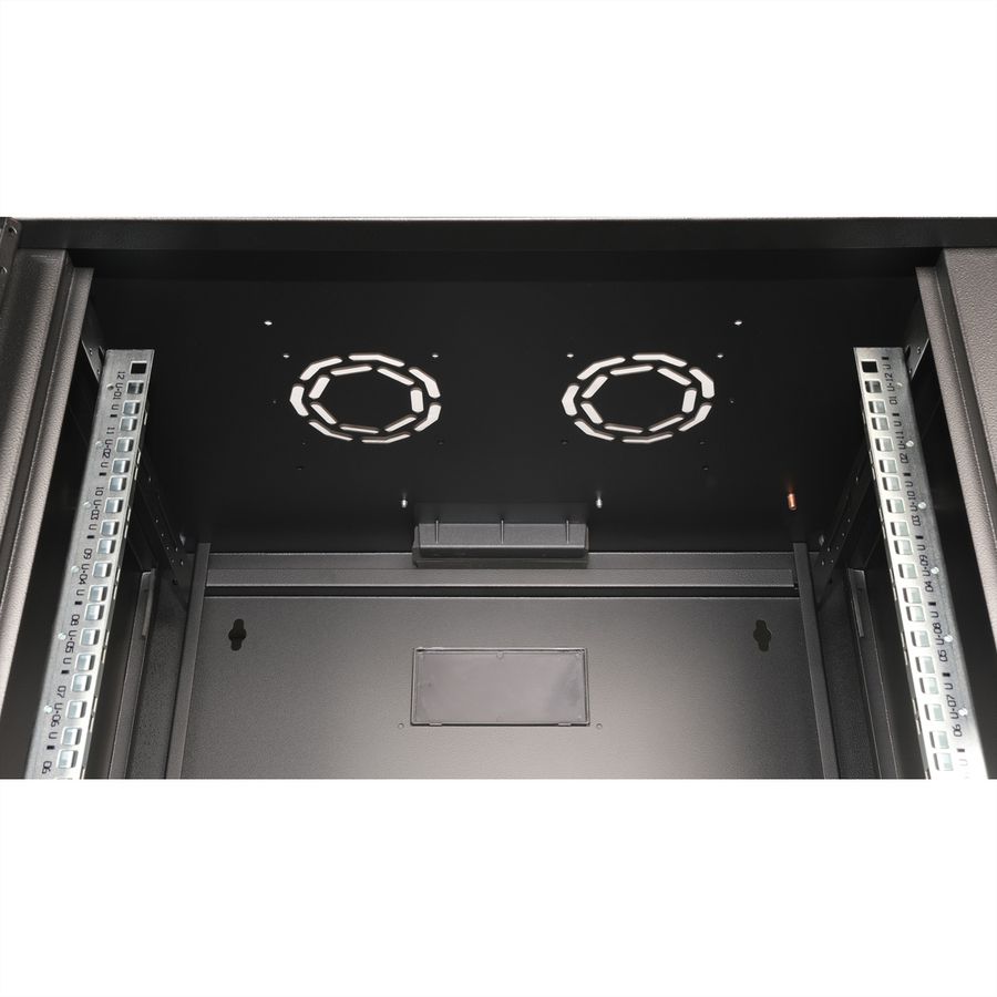 ROLINE 19" Boîtier mural Pro 12U, 600x450 LxP noir
