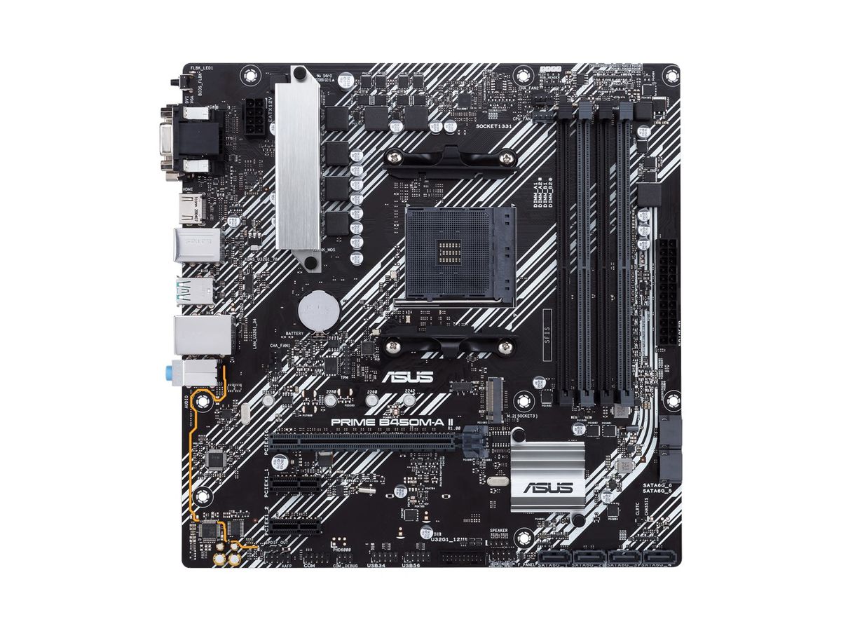 ASUS PRIME B450M-A II AMD B450 Emplacement AM4 micro ATX