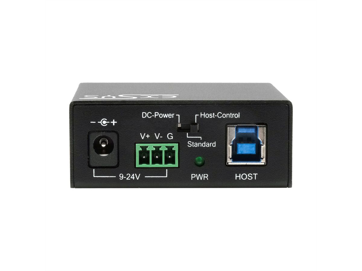 EXSYS EX-11246HMS Hub métallique USB 3.2 Gen 1 à 6 ports