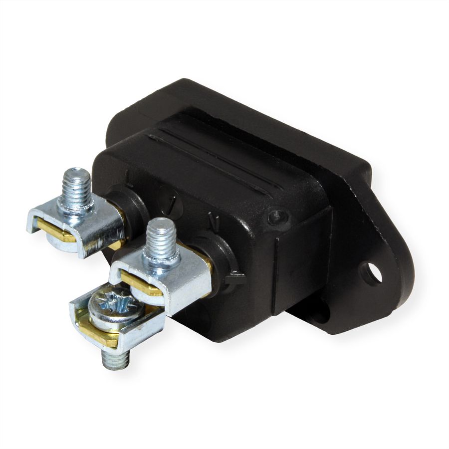 BACHMANN Connecteur C14, Noir, à visser