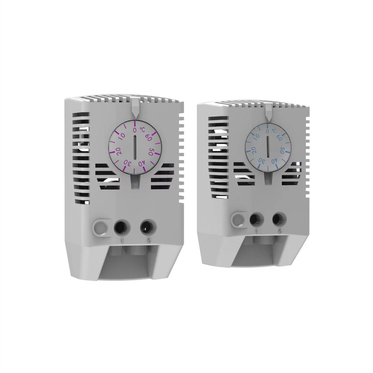 SCHROFF Thermostat avec prise SCHUKO/UTE, câble secteur pour refroidissement, 230 VAC
