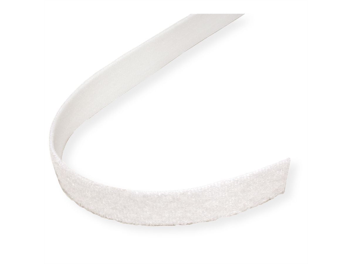 VELCRO® ONE-WRAP® Bande sur rouleau, 20mm, blanc, 25 m