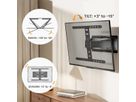 VALUE Support mural pour écrans LCD, ultra-slim, 43-90 pouces, jusqu'à 50 kg