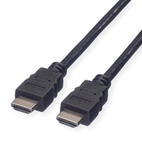 VALUE Câble de raccordement pour écran HDMI High Speed M-M, noir, 1 m