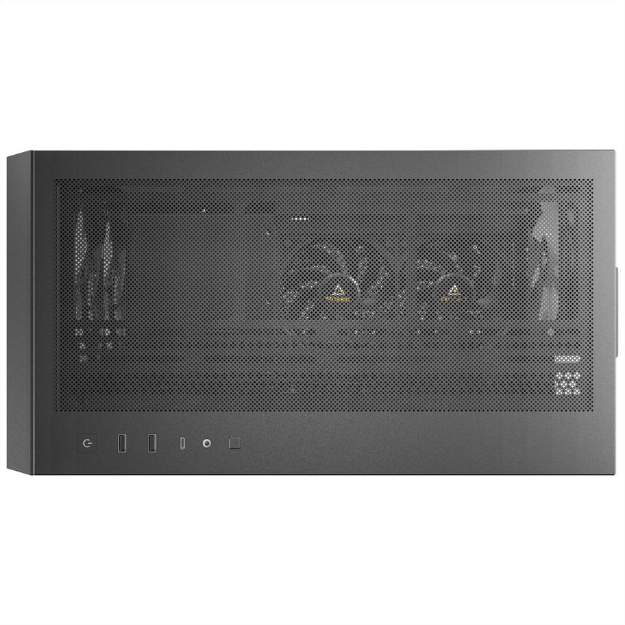 ANTEC FLUX Rear ATX/Micro-ATX/ITX Boîtier PC Midi Tower, noir