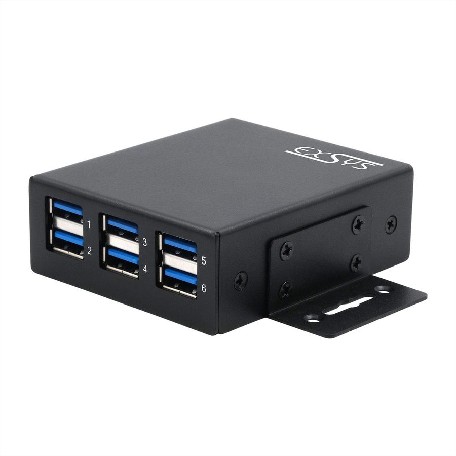 EXSYS EX-11246HMS Hub métallique USB 3.2 Gen 1 à 6 ports