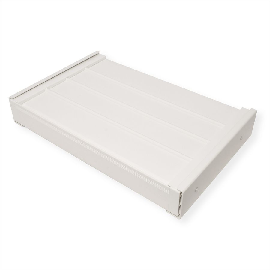 VALUE Tiroir sous bureau ultra-mince, taille moyenne, blanc