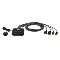 ATEN CS22HF Commutateur KVM câblé FHD HDMI à 2 ports
