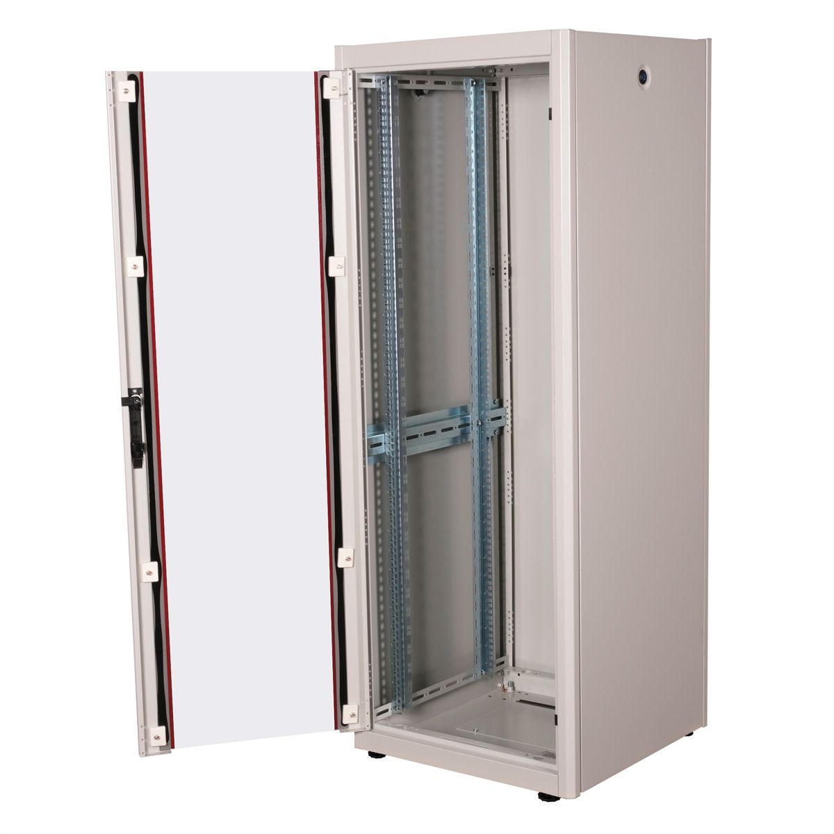 ROLINE 19" Baie réseau Basic 32U, 600x600 LxP Porte verre gris