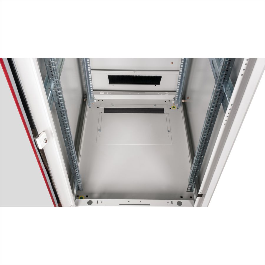 ROLINE 19" Baie réseau Pro 36U, 600x800 LxP Porte verre gris