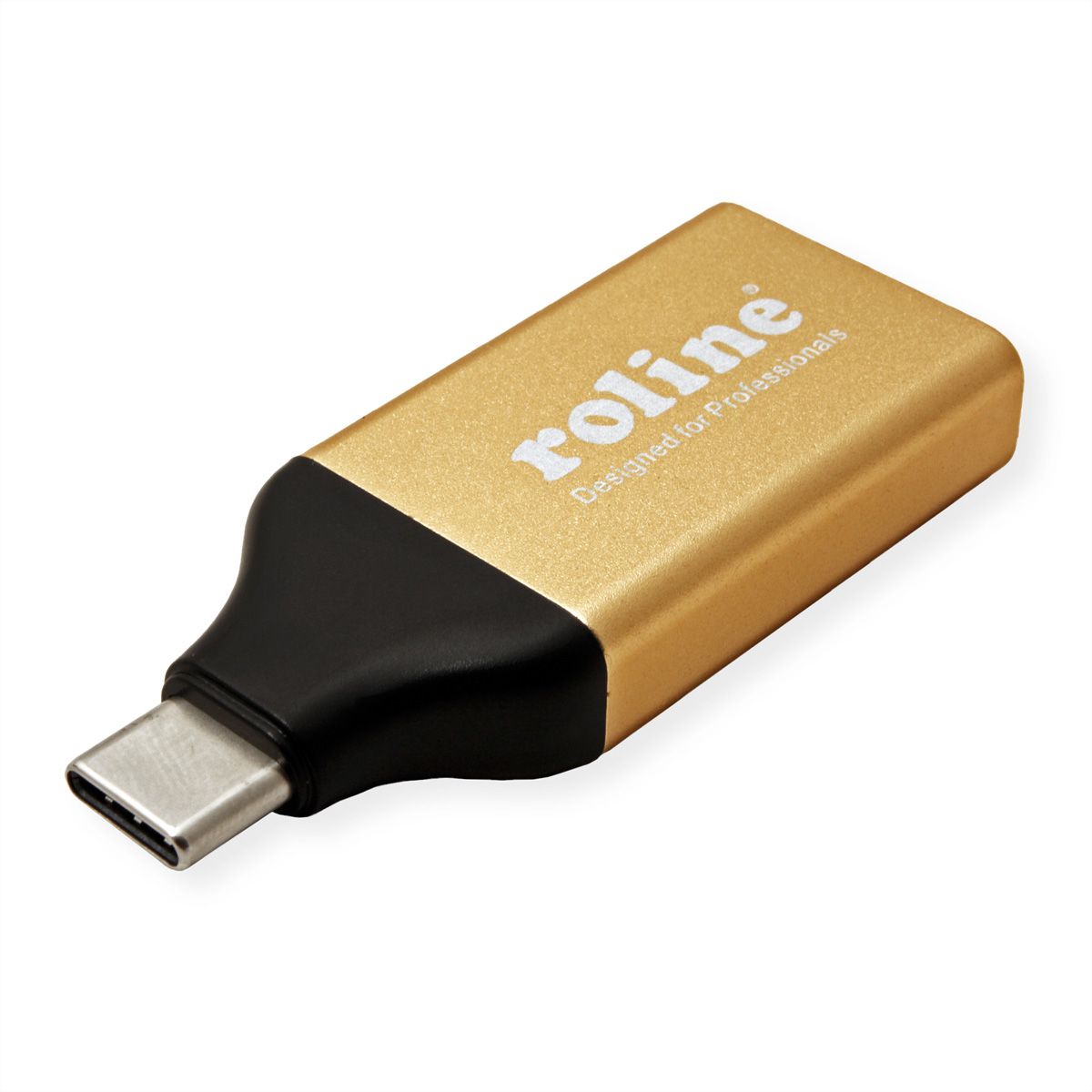 ROLINE GOLD Adaptateur Type C - DisplayPort, v1.2, M/F