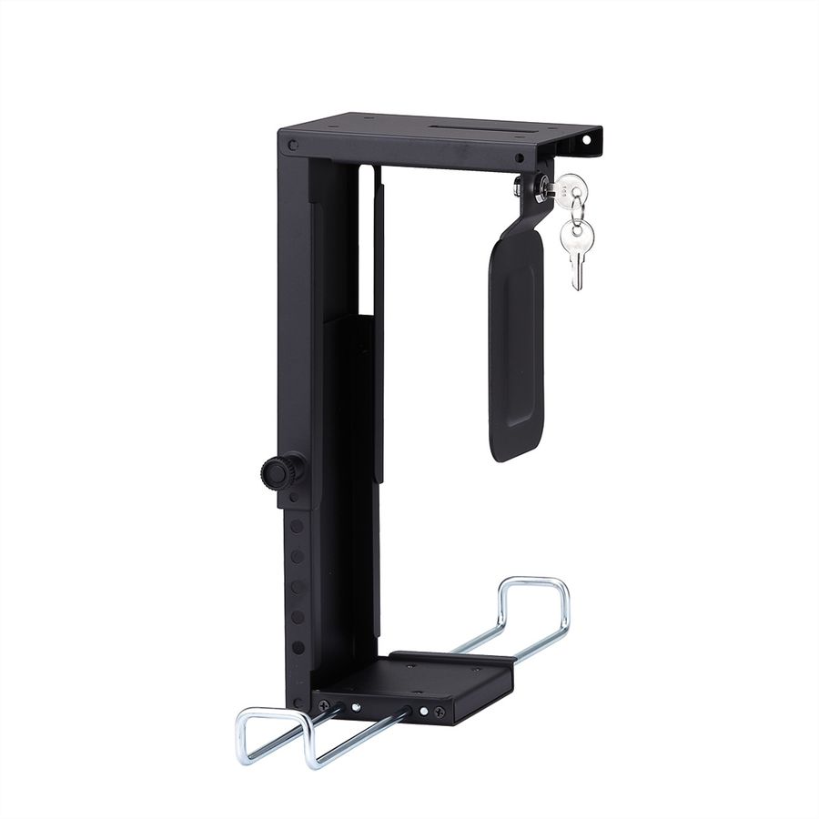 ROLINE Support pour Slim/Mini PC, verrouillable, noir