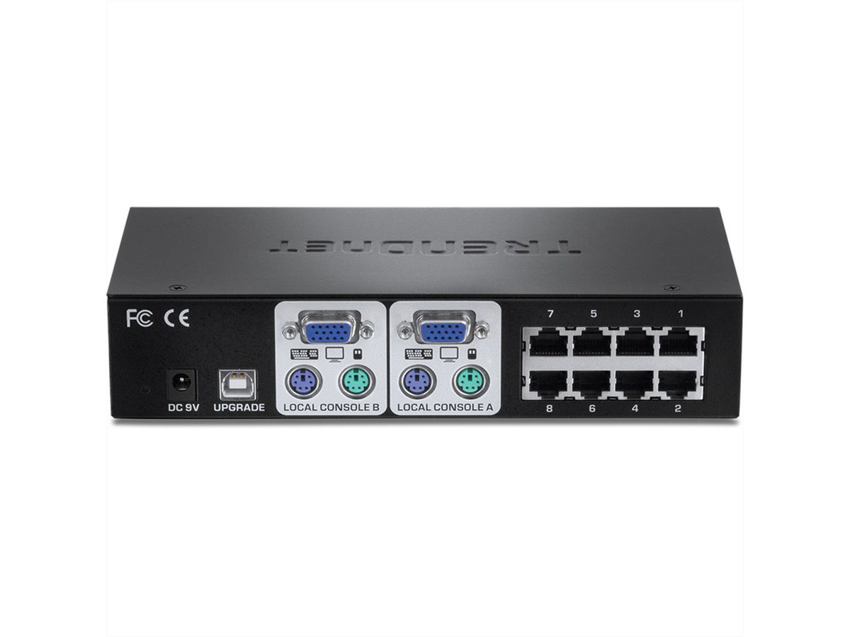 TRENDnet TK-CAT508 Switch KVM CAT5 à 8 ports