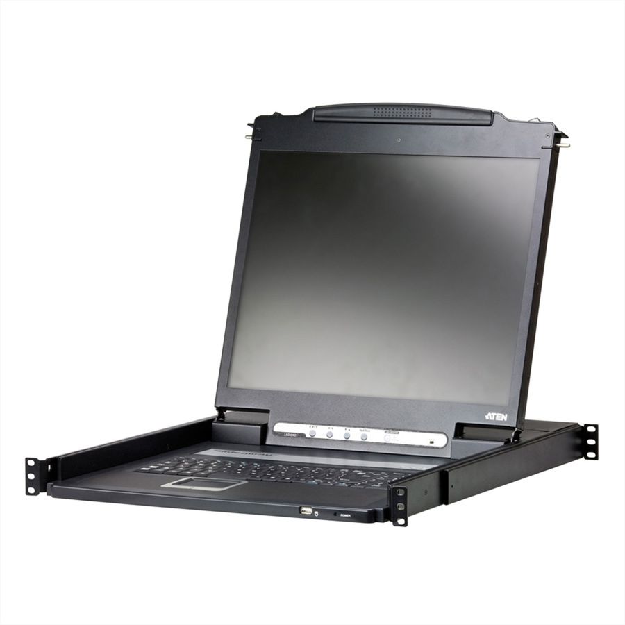 ATEN CL3000N Console KVM, LCD 48cm, VGA, PS/2-USB, port USB, FR-Layout
