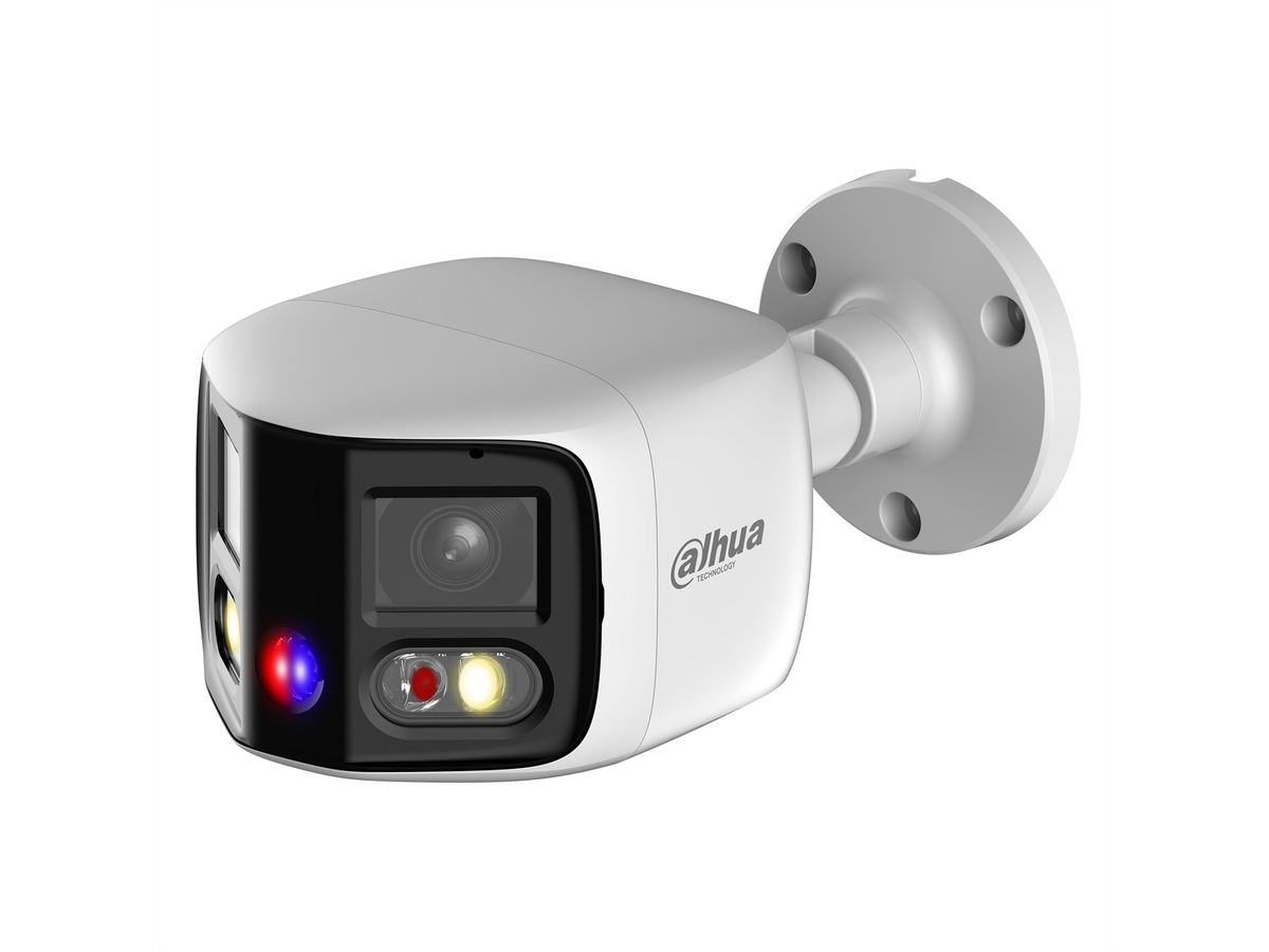 DAHUA IPC-PFW3849SP-A180-E2-AS-PV-0280B Caméra bullet 2x4MP, TiOC Fixed-focal WizSense