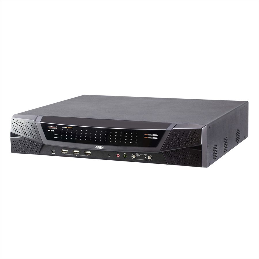 ATEN KN4064VB Commutateur KVM sur IP 64 ports Cat.5 Multi-Interface, 1 local/4 distant