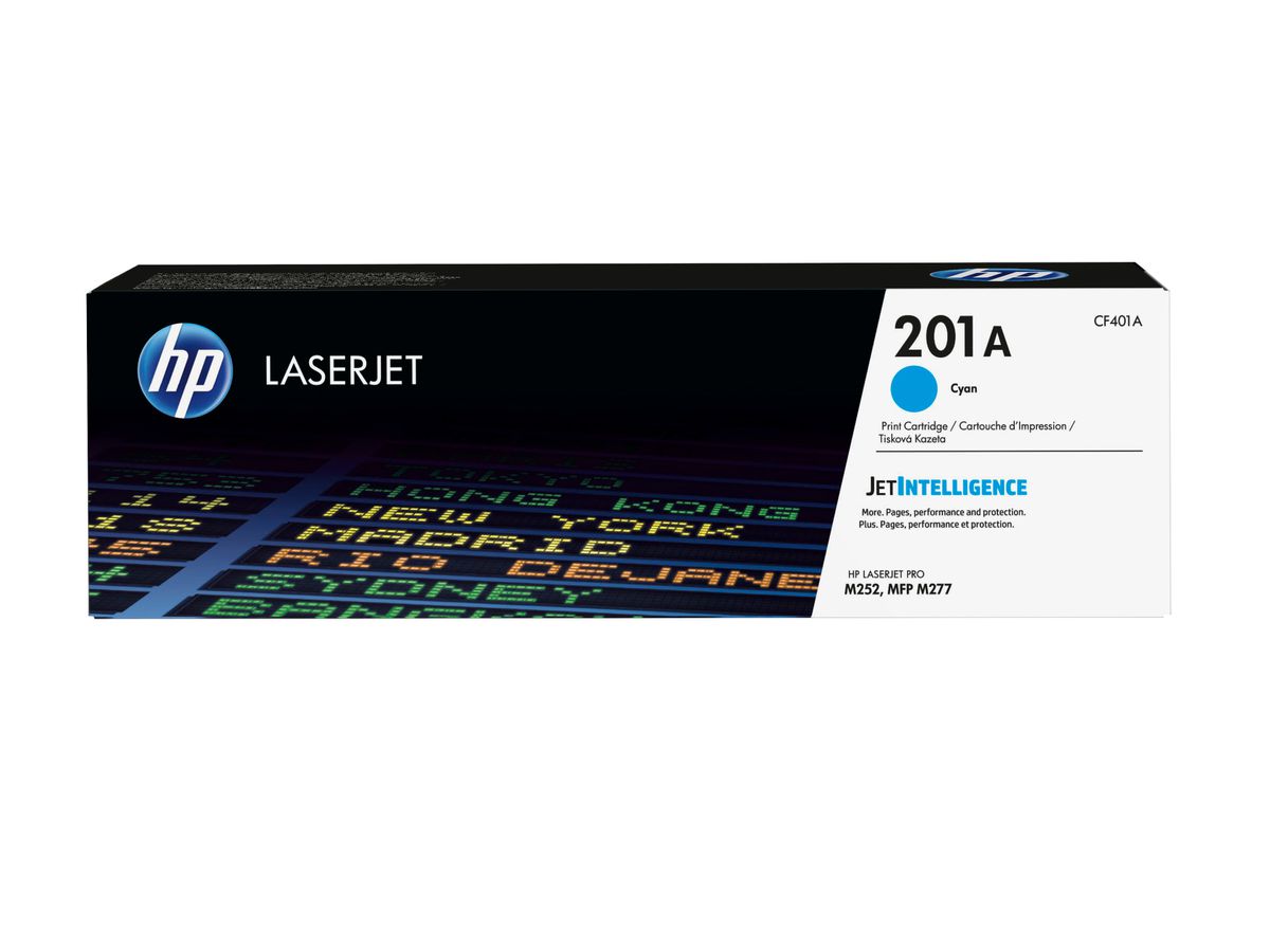 HP 201A toner LaserJet Cyan authentique