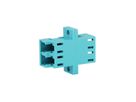 TELEGÄRTNER Coupleur LD Duplex, Multimode, Manchon en céramique, boîtier en plastique, turquoise, Z77
