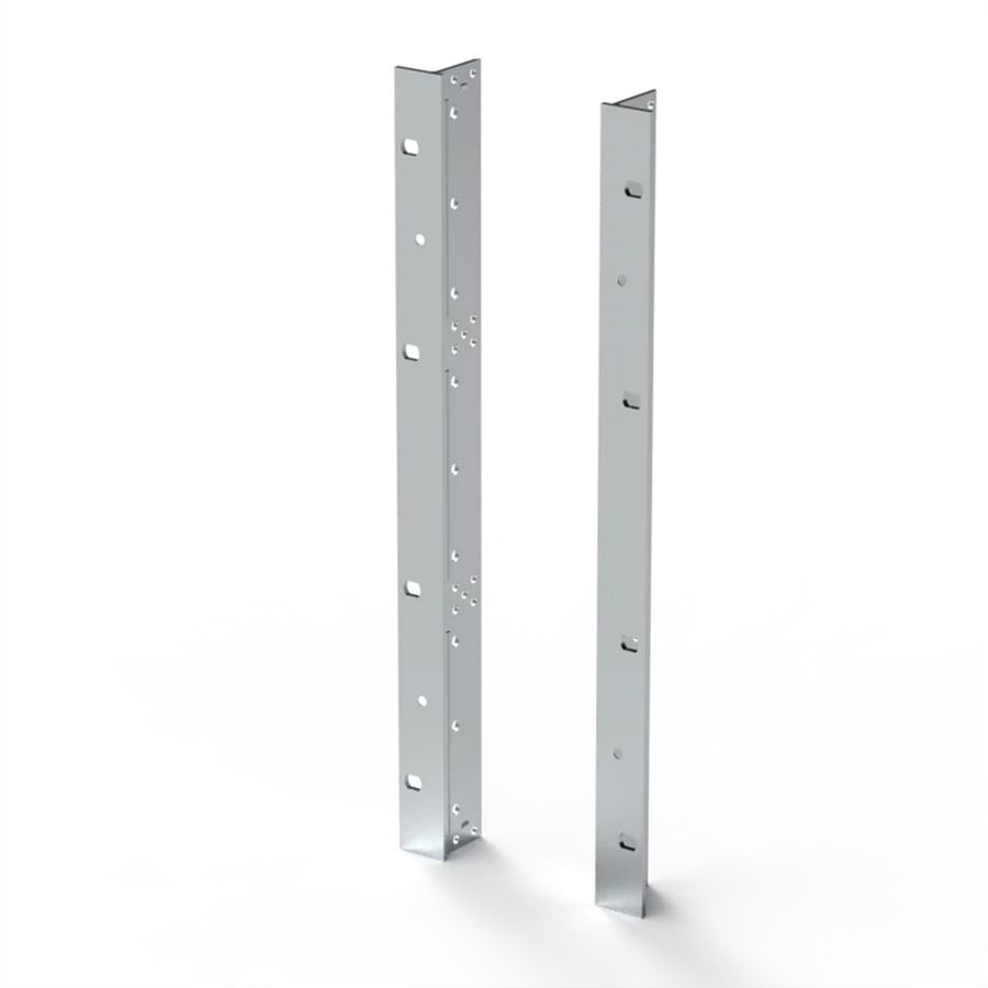 SCHROFF EuropacPRO 19" Support pour joint textile, type F, trous de poignée, 9 U