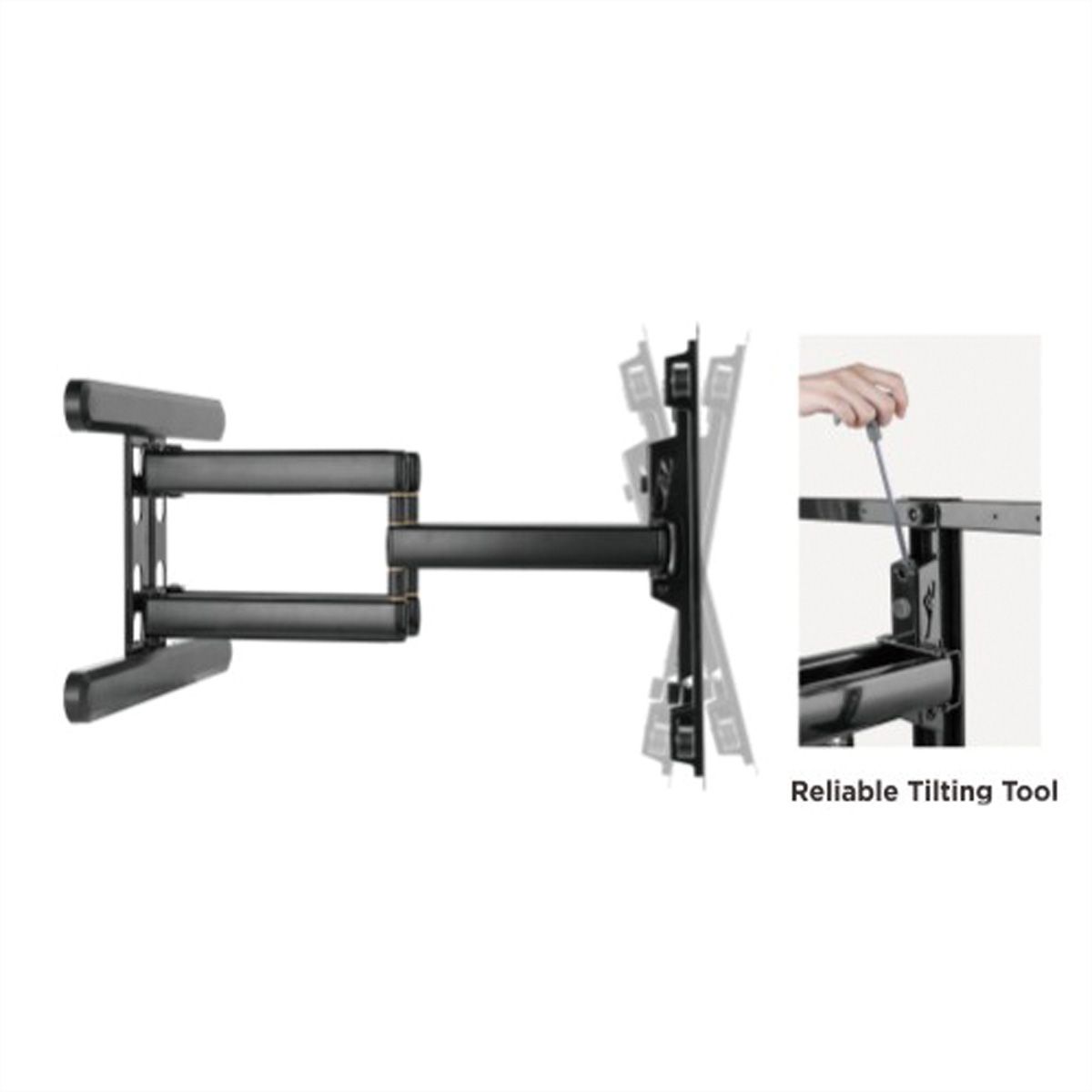 ROLINE PREMIUM Support mural pour écran LCD, jusqu'à 70 kg