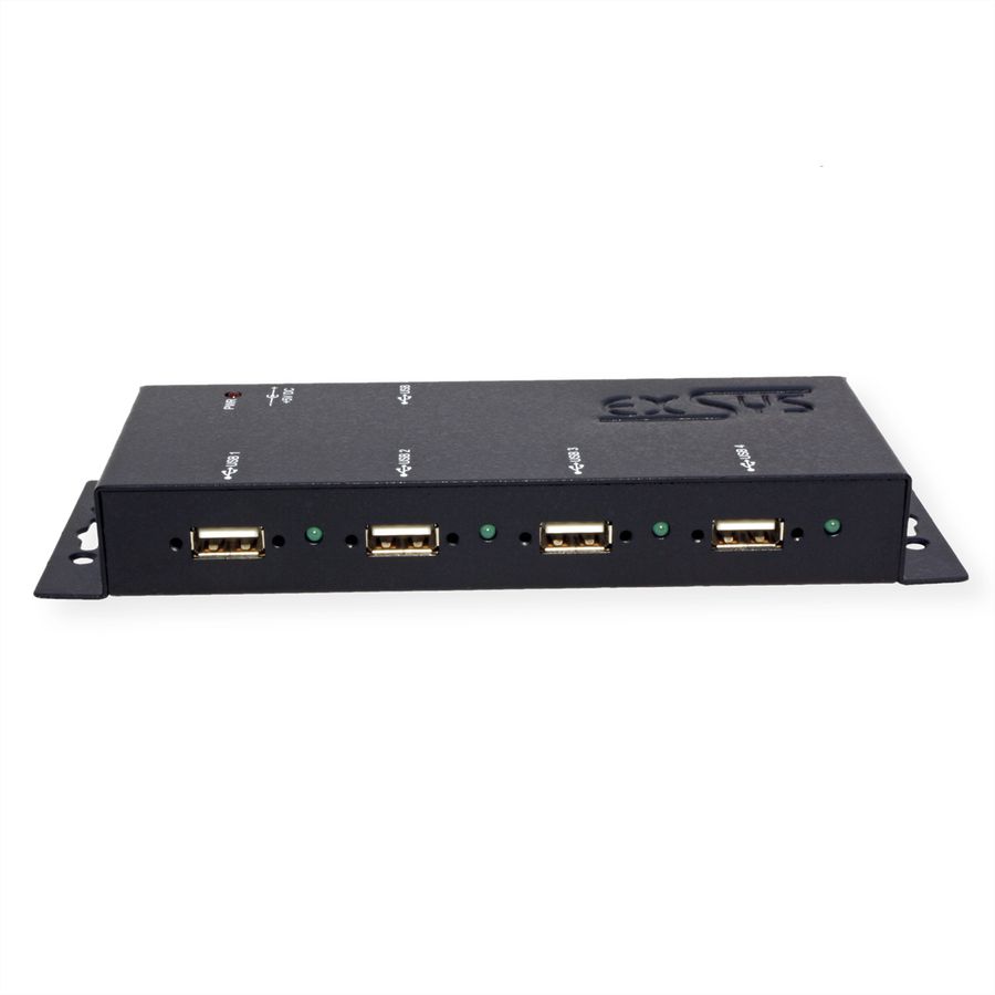 EXSYS EX-1166HMV Hub métal externe USB 2.0 vissable
