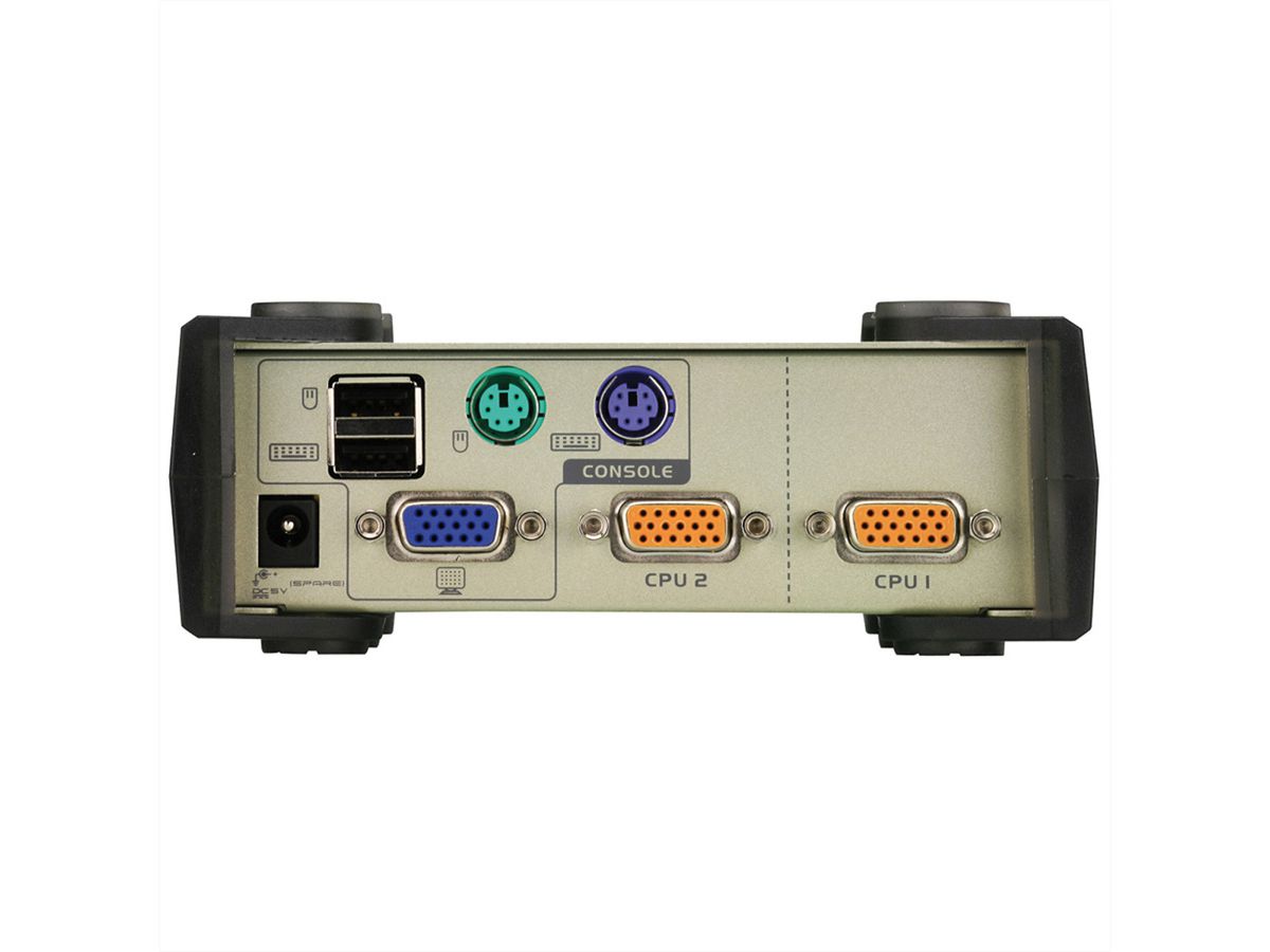 ATEN CS82U Switch KVM VGA, PS/2+USB, 2 ports