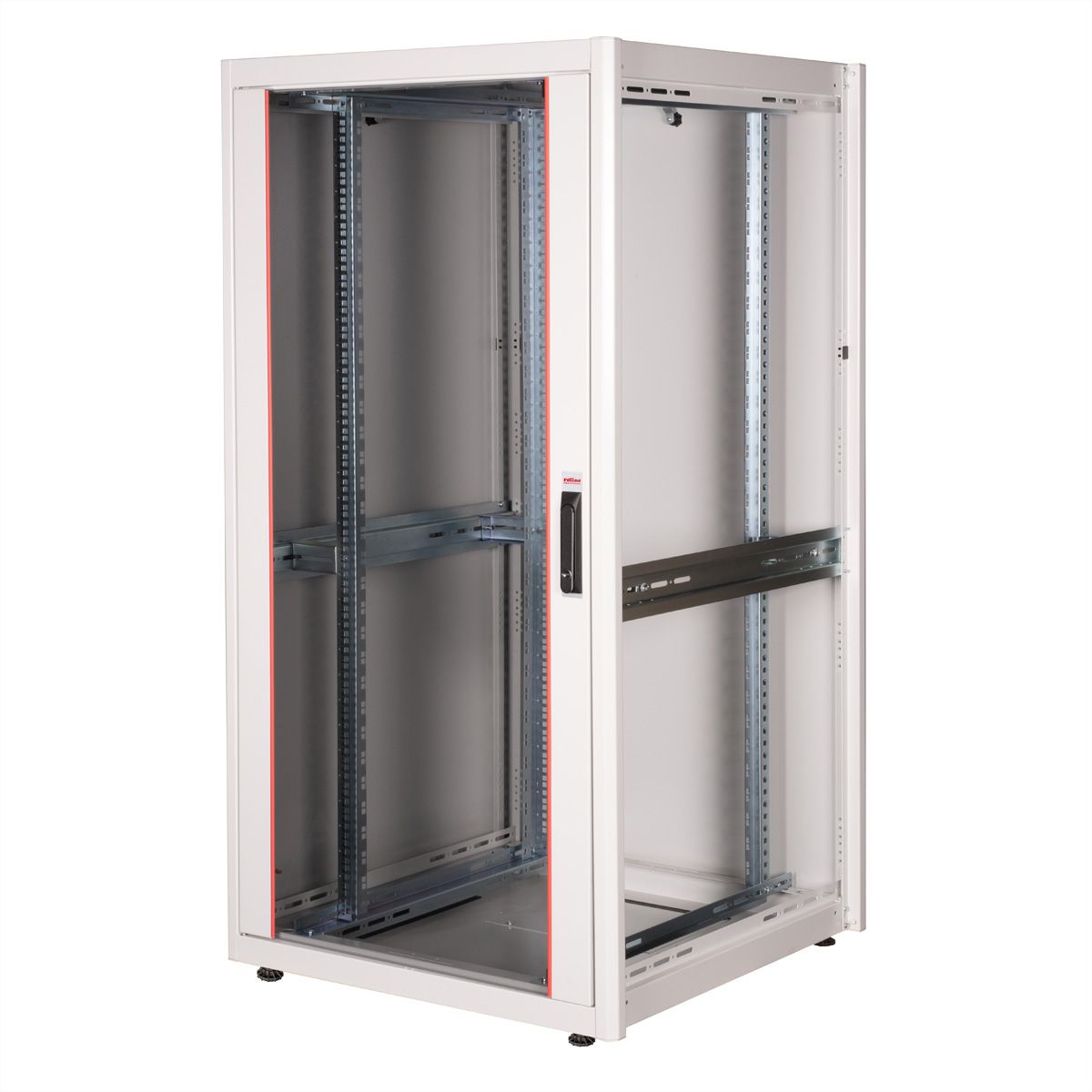 ROLINE 19" Baie réseau Basic 32U, 800x800 LxP Porte verre gris