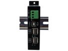 EXSYS EX-1163HMS Hub métal USB 2.0, 4 ports, Protection contre les surtensions ESD de 15KV