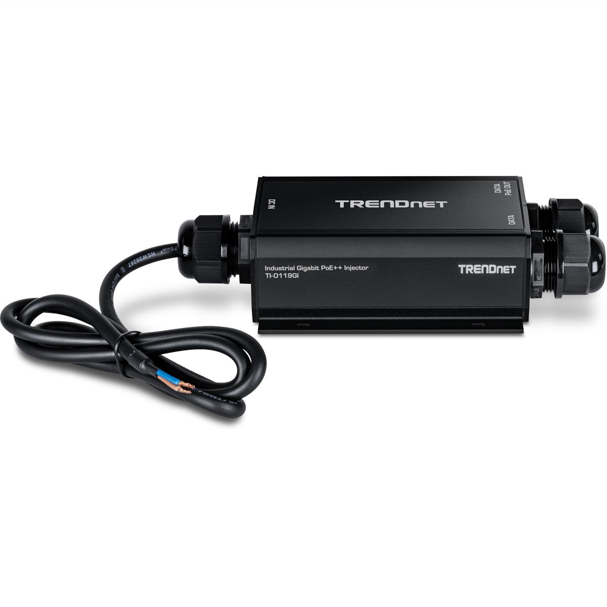TRENDnet TI-O119GI Injecteur PoE++ Gigabit IP67 pour extérieur (24 - 57V)