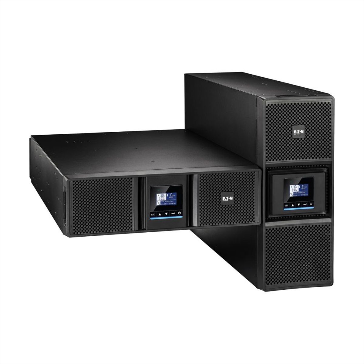 Eaton 9SX 5000i RT3U G2 avec kit RM (9RK) / Technologie: Online Double conversion