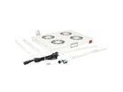 ROLINE 19" Unité de ventilation, 4 ventilateurs, Thermostat gris