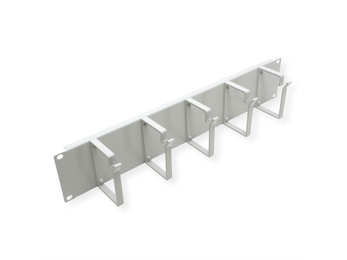 ROLINE 19" Passe-câbles 2U, 85x60mm gris