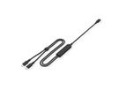 VALUE Câble de chargement USB2.0 en Y, Type C vers 2x C, M/M, max. 100W, noir, 1,8 m