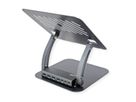 EXSYS EX-1224HM Support pour ordinateur portable, avec station d'accueil USB-C 7 en 1 amovible