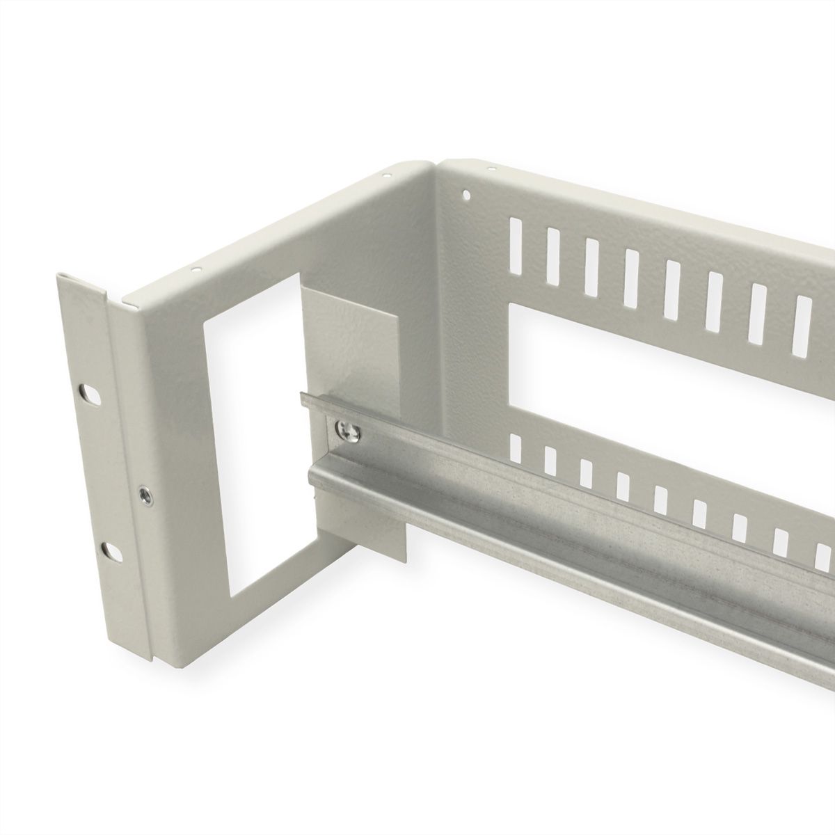 ROLINE 19" Support rail DIN 3U, 133x482x123 HxLxP