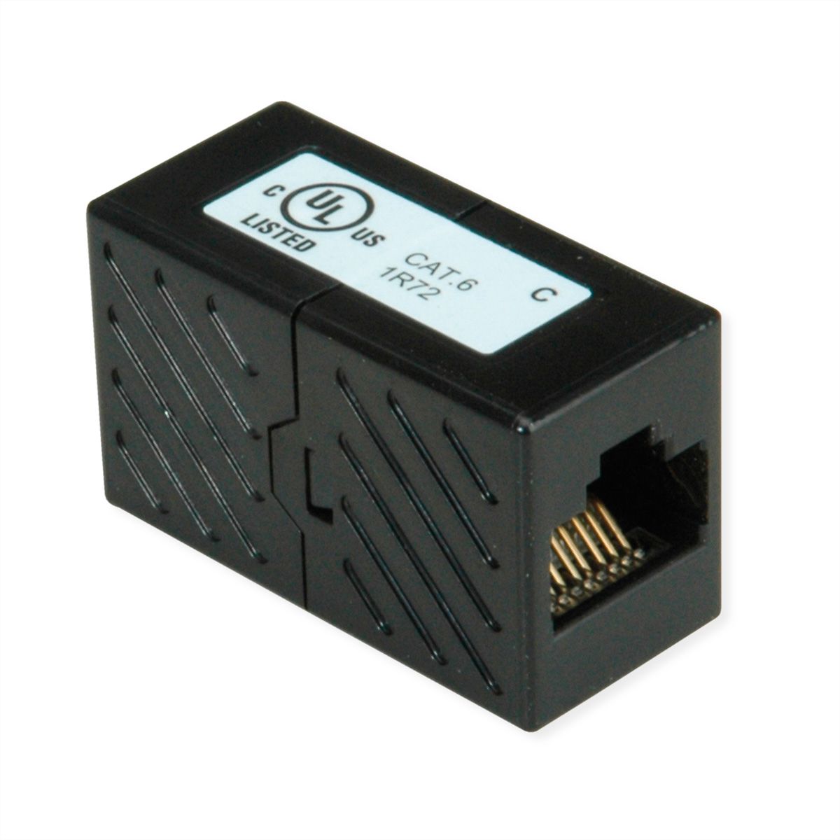 ROLINE Coupleur RJ-45 non blindé, Cat.6 (Classe E), Lot de 25