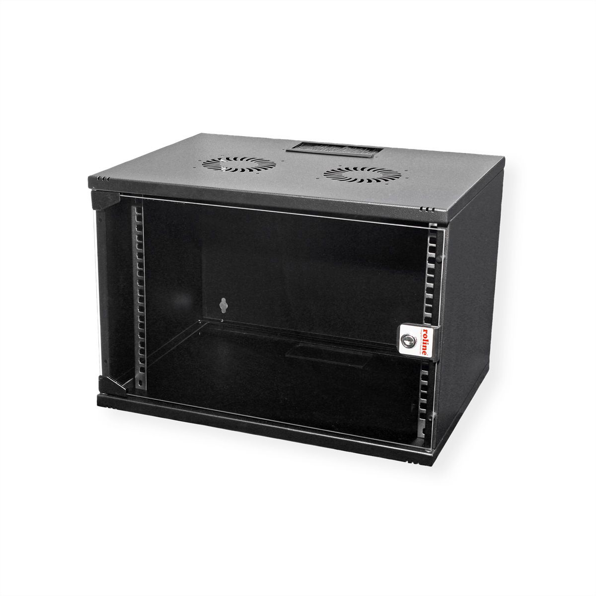ROLINE 19" Boîtier mural Basic 7U, 540x400 LxP En kit noir